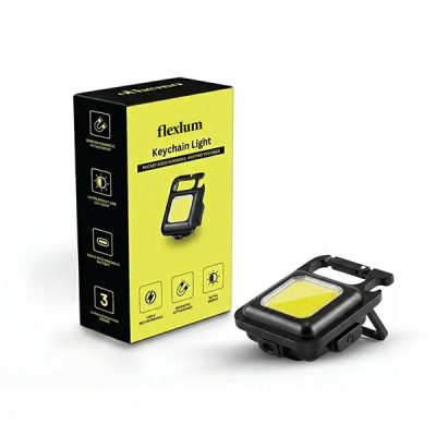 Portachiavi impermeabile con luce e apribottiglie